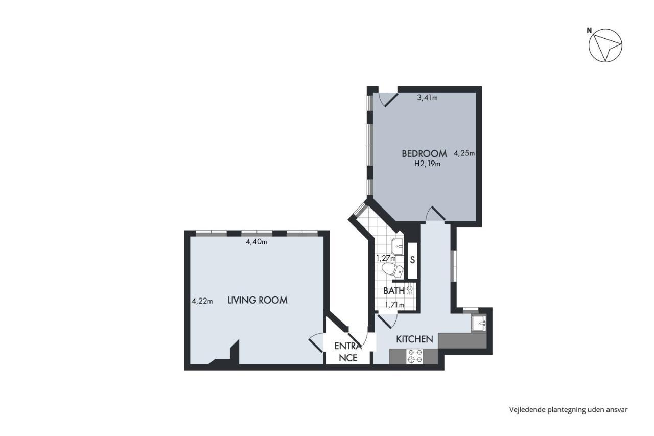 Sanders Central - Petite One-Bedroom Apartment In The Middle Of It All Копенхаген Екстериор снимка